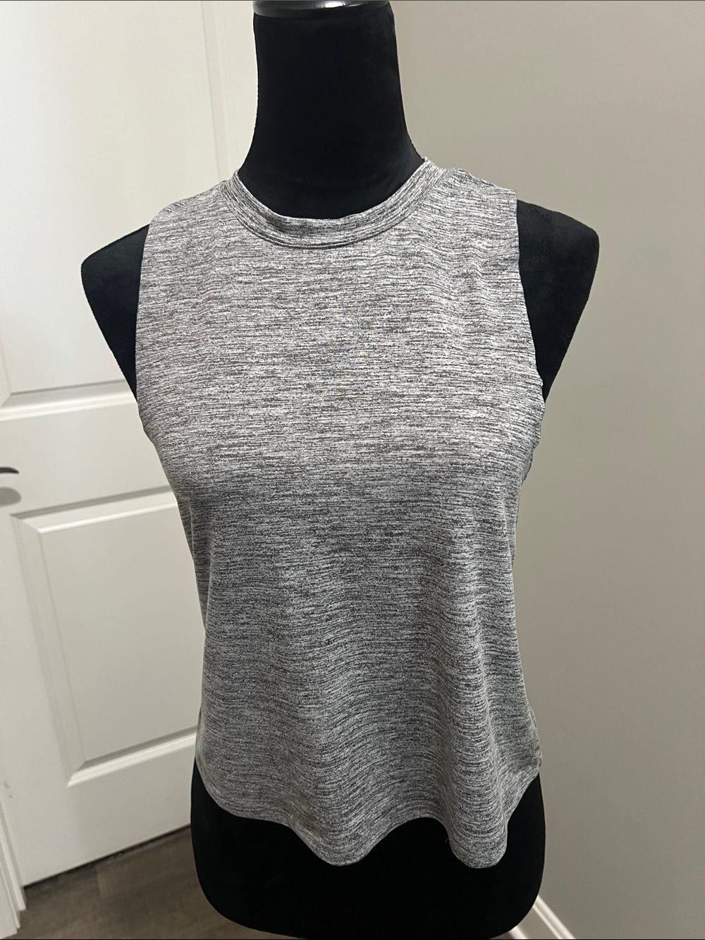Born Primitive Heathered Gray Sleeveless Crew Tank